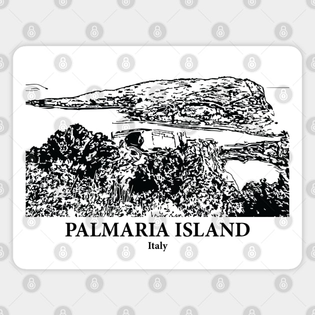 Palmaria Island - Italy Magnet by Lakeric